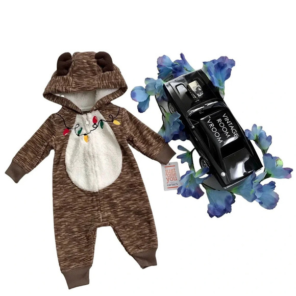 Just One You by Carter's NWT Moose Bodysuit Babies Various - Picture 1 of 9